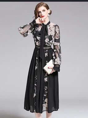 Formal Embroidered dress